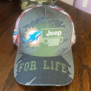 Miami Dolphins Jeep hat